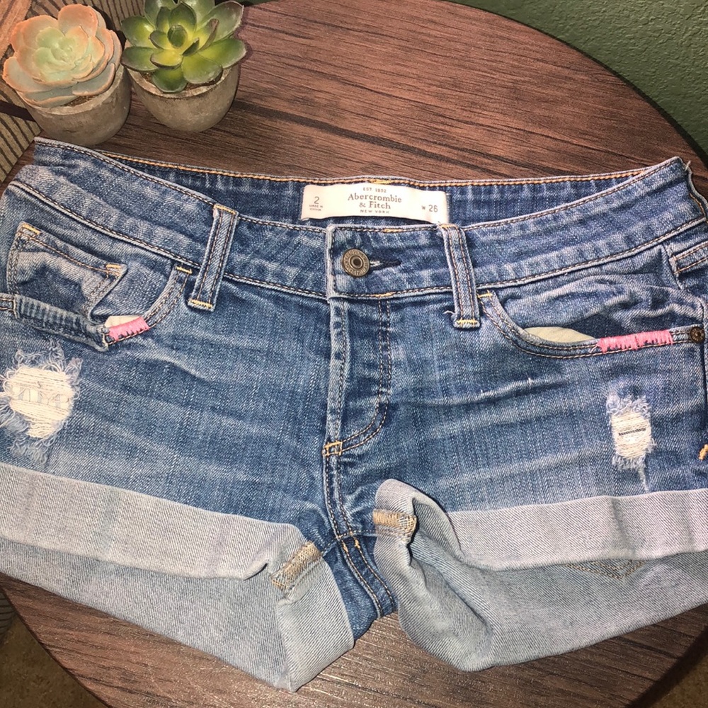 Abercrombie and Fitch short shorts